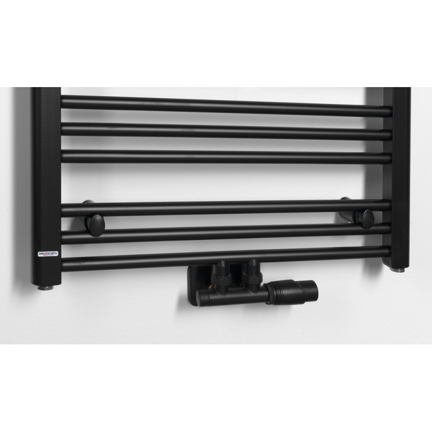 Bruckner - Radiador para casa de banho ALBRECHT 157x60 cm preto mate