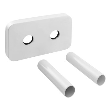 Bruckner - Roseta de cobertura para ligação central WICHER branco