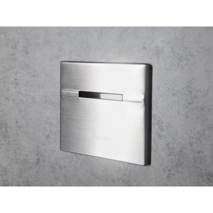 Bruckner - Sensor de descarga de urinol 6V DC/4xAA aço inoxidável