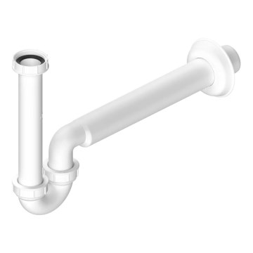 Bruckner - Sifão de bacia/bidé baixo DN40 branco