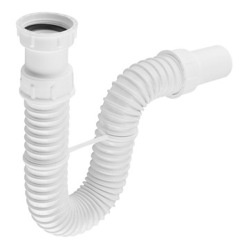 Bruckner - Sifão flexível para lava-loiça DN40 branco