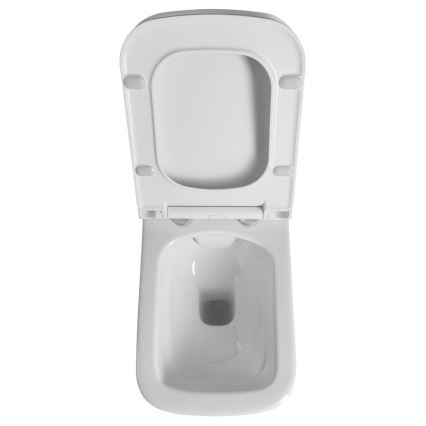 Bruckner - Sanita suspensa Rimless WALTER cerâmica/branco