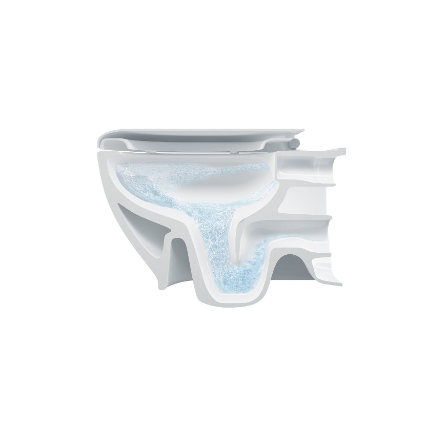 Bruckner - Sanita suspensa Rimless WALTER cerâmica/branco