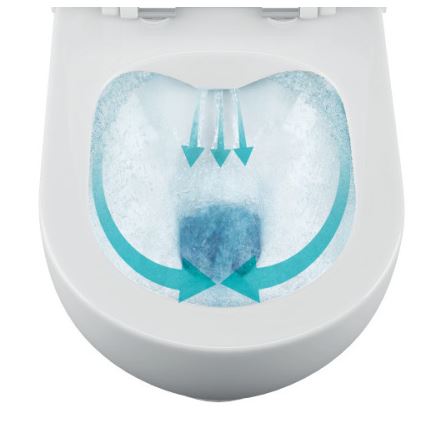 Bruckner - Sanita suspensa Rimless WALTER cerâmica/branco