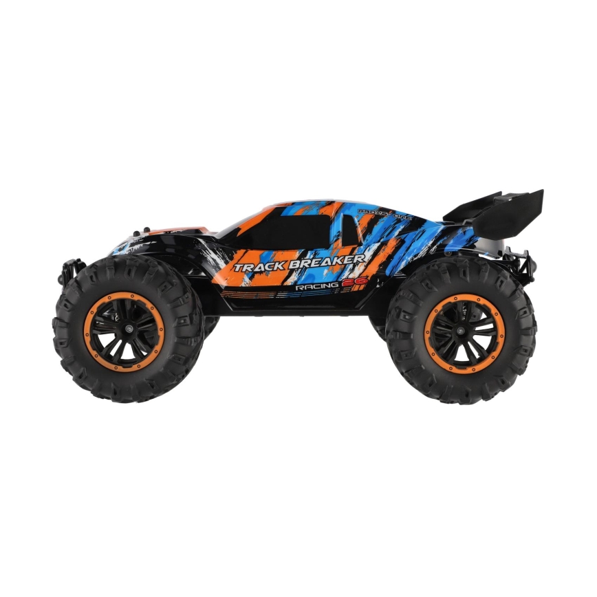 Buggy RC com controlo remoto 7,4 V/500 mAh azul/laranja