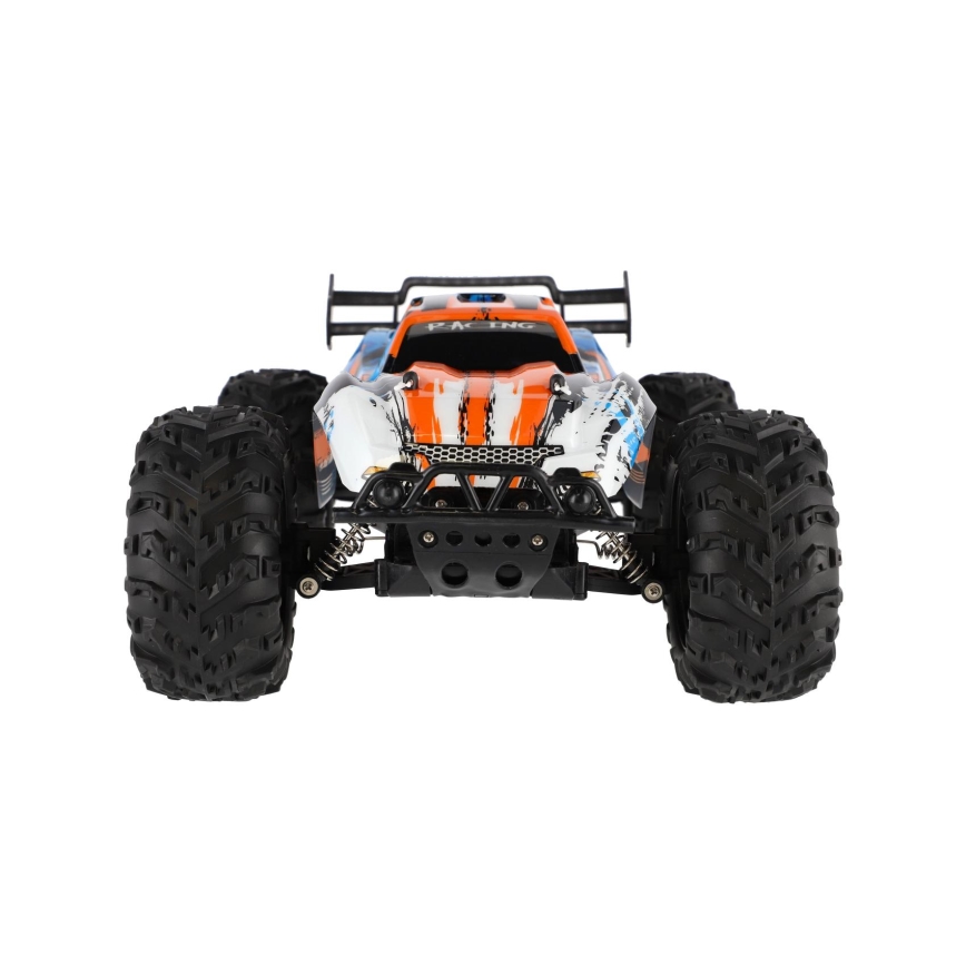 Buggy RC com controlo remoto 7,4 V/500 mAh azul/laranja