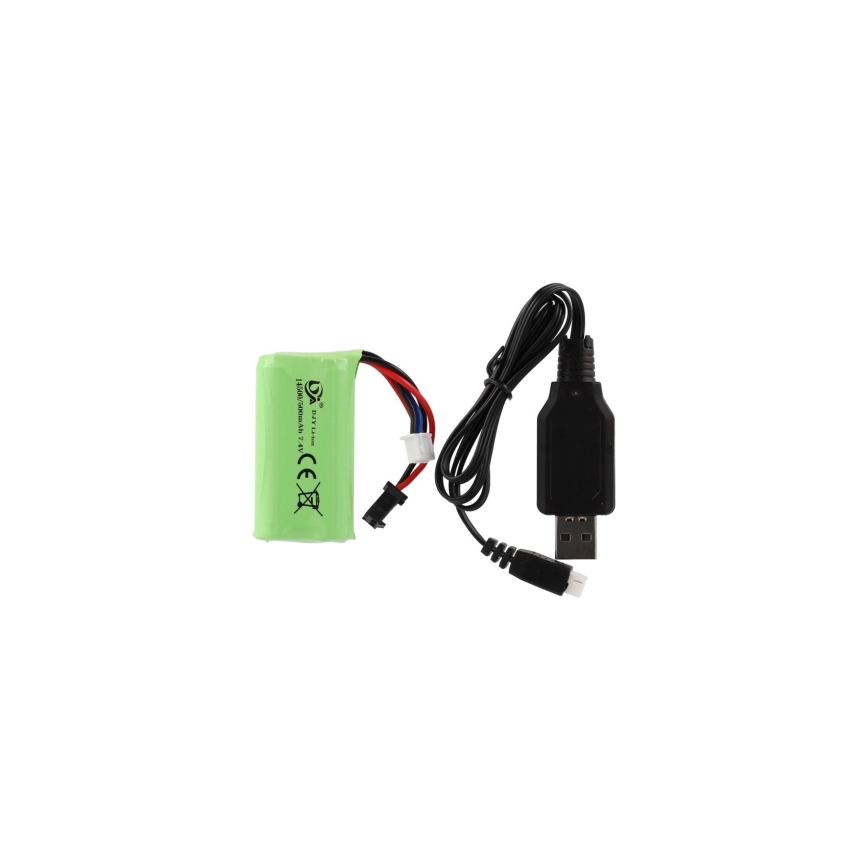 Buggy RC radiocontrolado 7,4 V/500 mAh, roxo