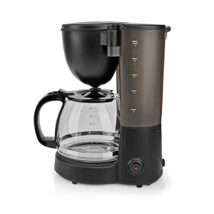 Butler - Cafeteira de filtro 1,25 l com função de manutenção de temperatura 750W/230V preta