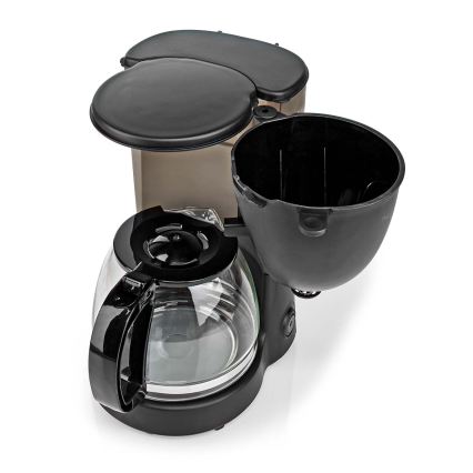 Butler - Cafeteira de filtro 1,25 l com função de manutenção de temperatura 750W/230V preta