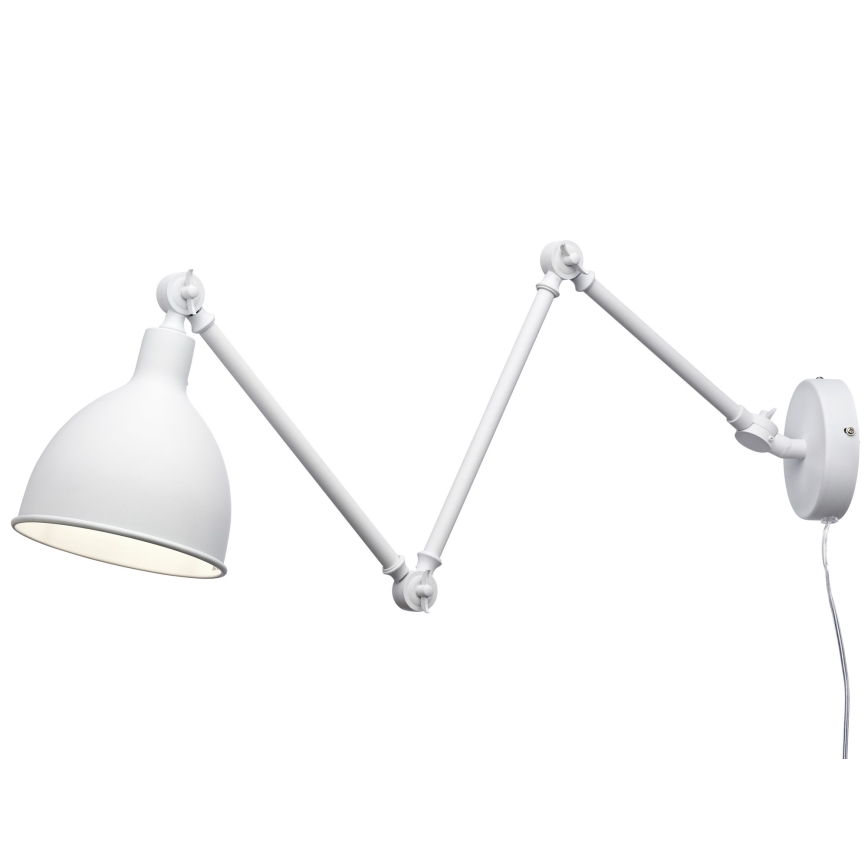 ByRydens - Candeeiro de parede BAZAR 1xE27/5W/230V branco