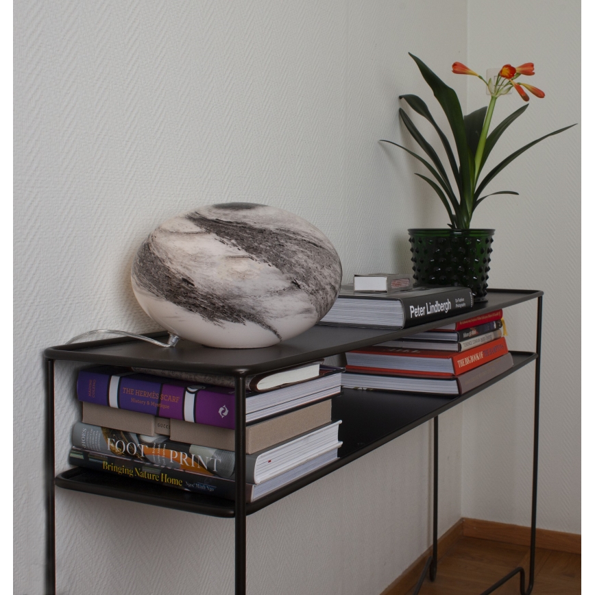 ByRydens - Candeeiro de mesa MIRA 1xE14/5W/230V cinzento