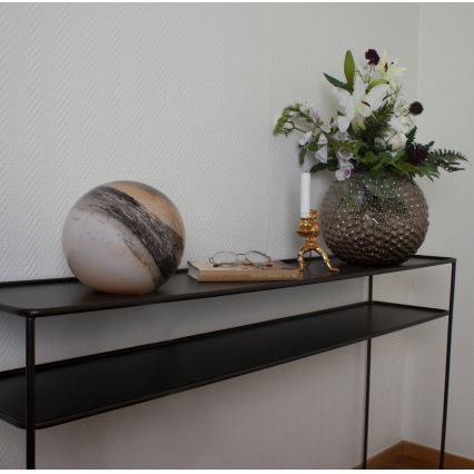 ByRydens - Candeeiro de mesa MIRA 1xE14/5W/230V castanho