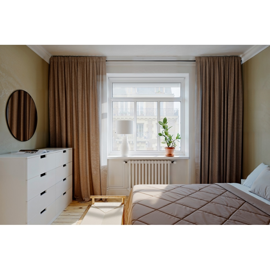 ByRydens - Candeeiro de mesa BARTHA 1xE27/8W/230V cor creme