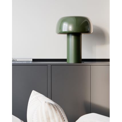 ByRydens - Candeeiro de mesa LEAN ON ME 1xE27/8W/230V verde