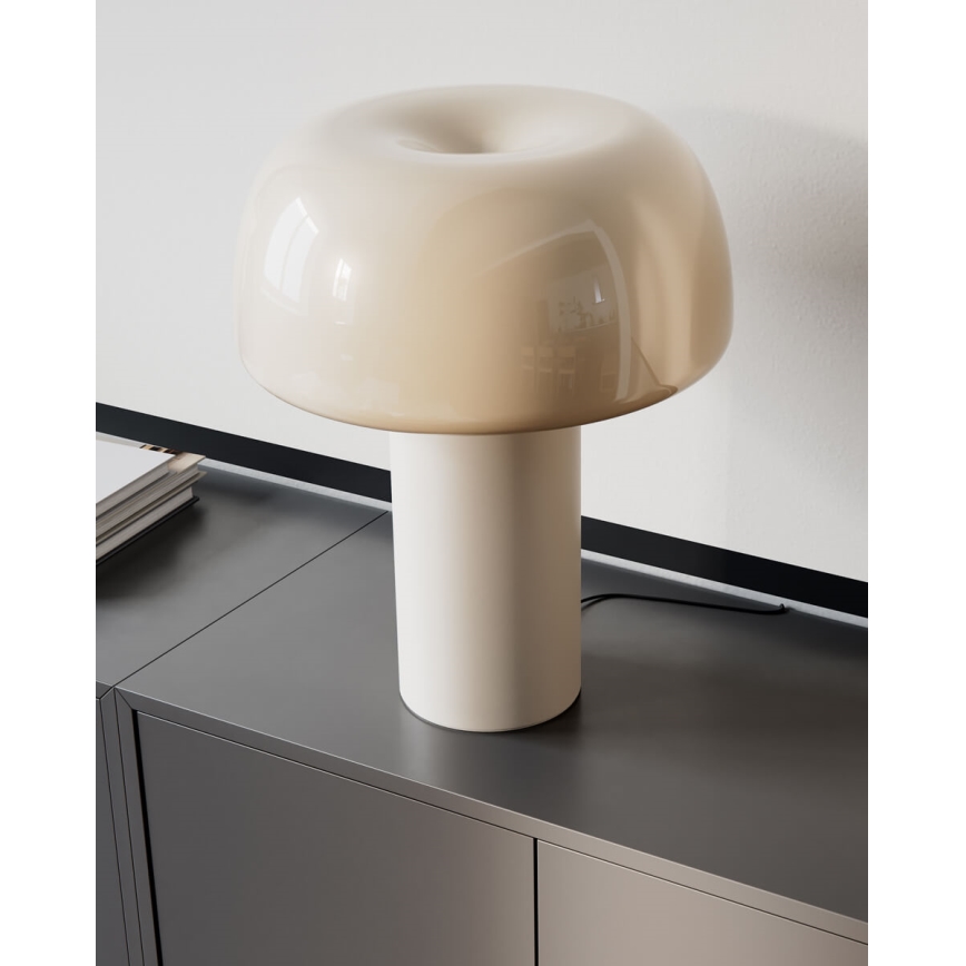 ByRydens - Candeeiro de mesa LEAN ON ME 1xE27/8W/230V creme