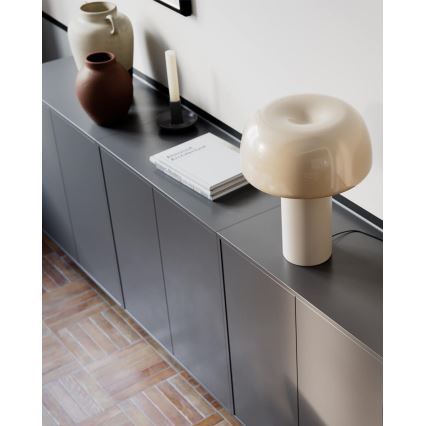 ByRydens - Candeeiro de mesa LEAN ON ME 1xE27/8W/230V creme