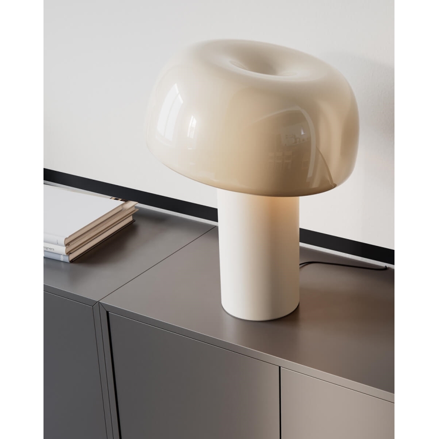 ByRydens - Candeeiro de mesa LEAN ON ME 1xE27/8W/230V creme