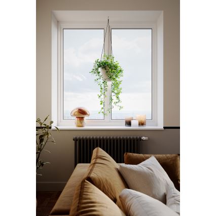 ByRydens - Candeeiro de mesa MIRA MUSHROOM 1xE27/8W/230V castanho