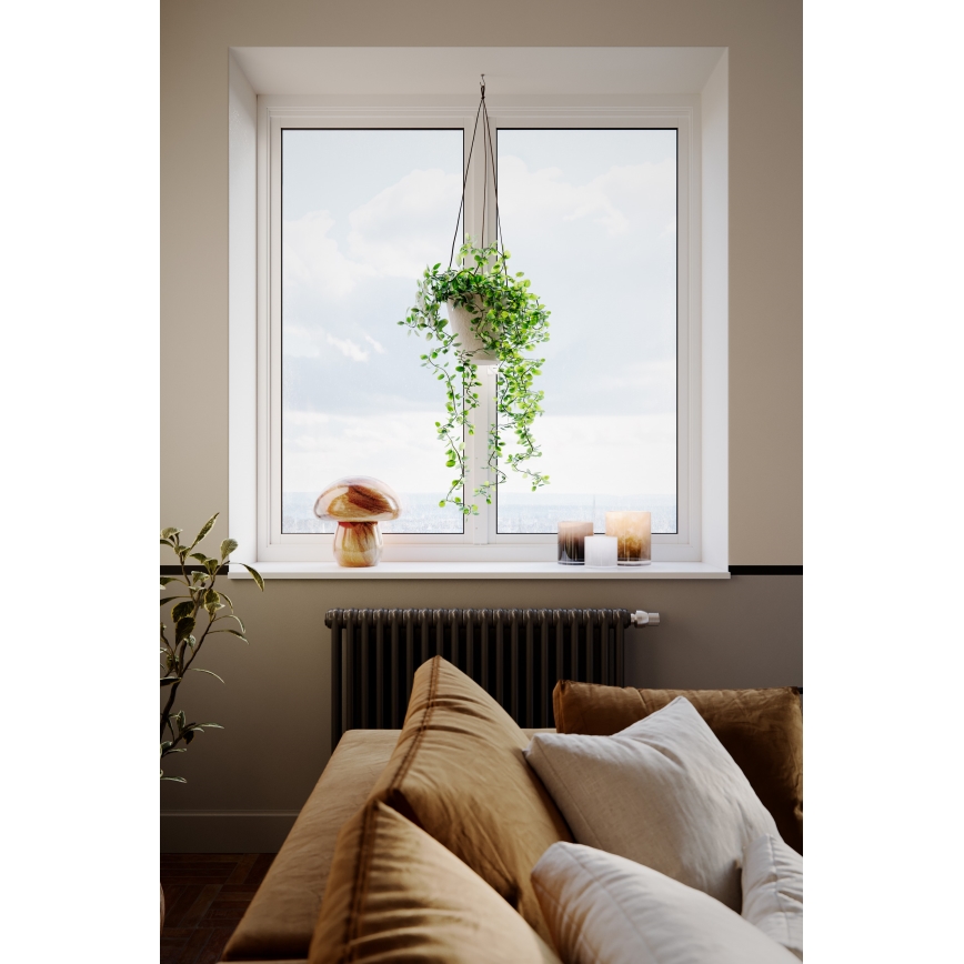 ByRydens - Candeeiro de mesa MIRA MUSHROOM 1xE27/8W/230V castanho