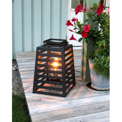 ByRydens - Luminária exterior YANKTON 1xE27/5W/230V IP44