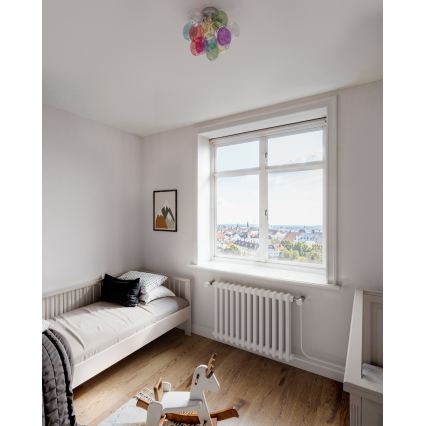 ByRydens - Luminária de teto GROSS multicolorida 3xG9/4W/230V Ø 30 cm