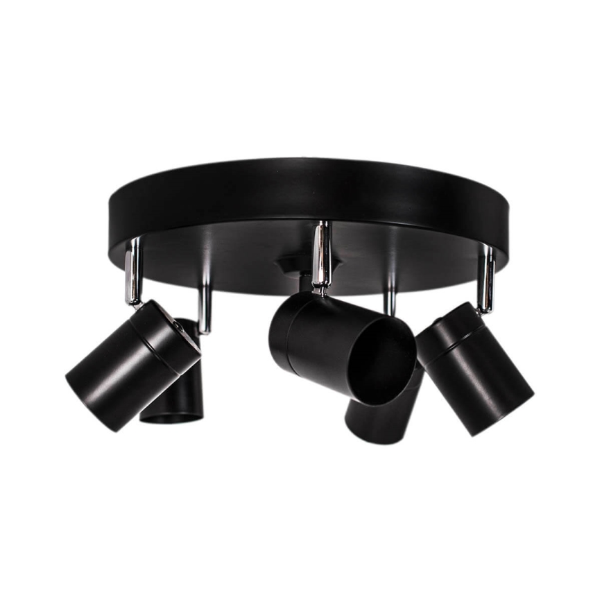 ByRydens - Foco CORRECT 5xGU10/7W/230V branco diâmetro 30 cm