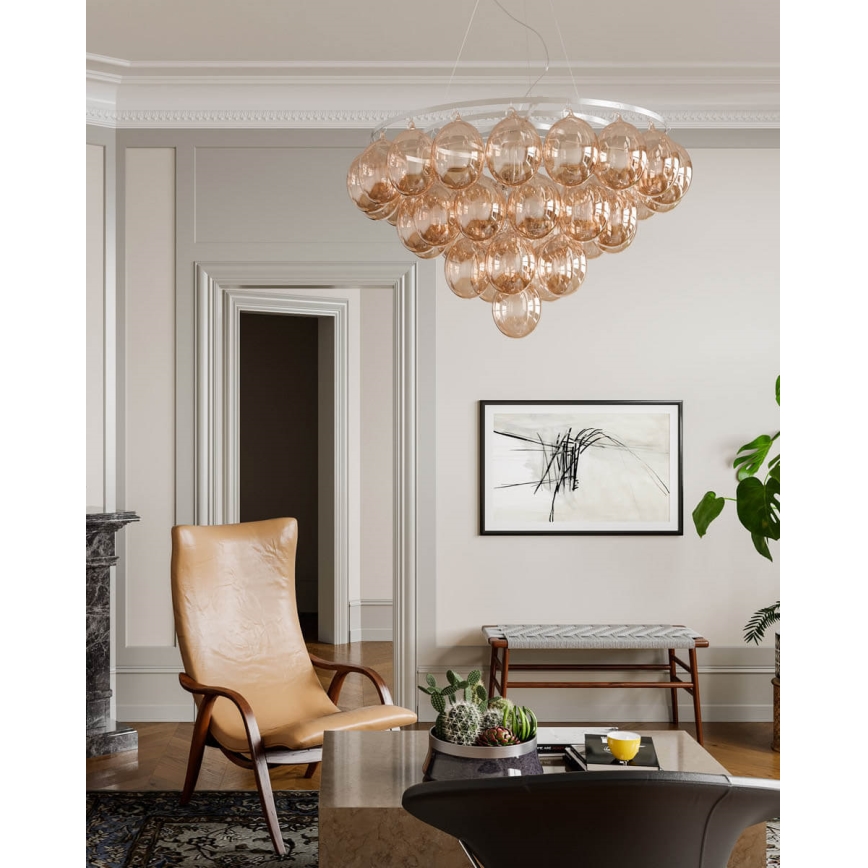 ByRydens - Lustre suspenso por cabo GROSS GIANT 8xE27/8W/230V