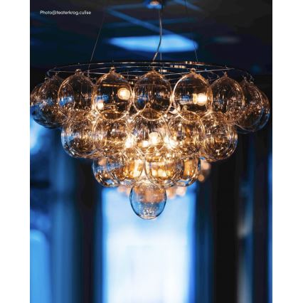 ByRydens - Lustre suspenso por cabo GROSS GIANT 8xE27/8W/230V