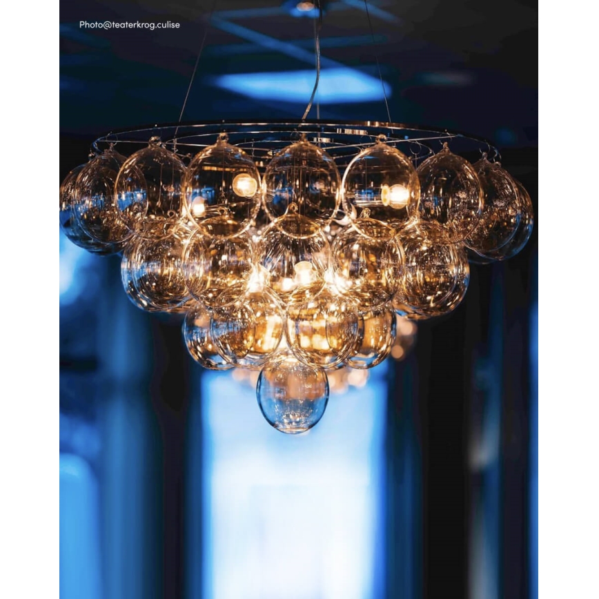 ByRydens - Lustre suspenso por cabo GROSS GIANT 8xE27/8W/230V