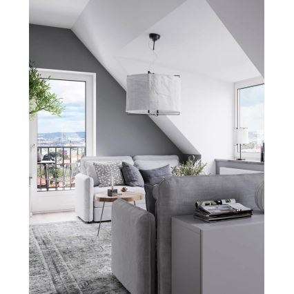 ByRydens - Lustre pendente em cabo SOFTY 1xE27/5W/230V