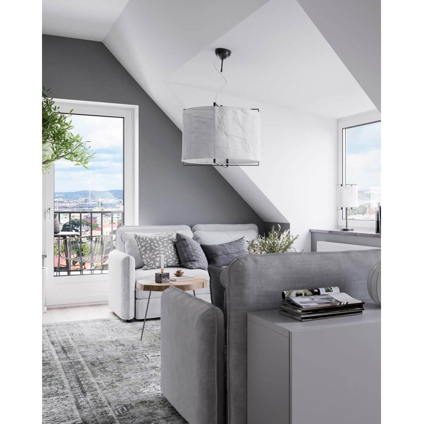 ByRydens - Lustre pendente em cabo SOFTY 1xE27/5W/230V