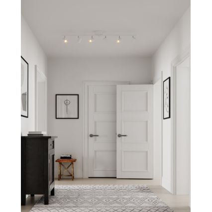 ByRydens - Foco CORRECT 6xGU10/7W/230V branco