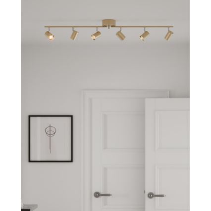 ByRydens - Foco CORRECT 6xGU10/7W/230V dourado