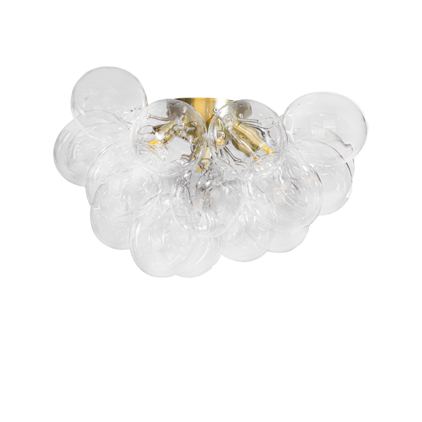 ByRydens - Candeeiro de tecto GROSS 6xG9/5W/230V transparente diâmetro 50 cm