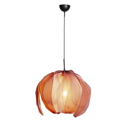 ByRydens - Candeeiro suspenso LOU LOU 1xE27/5W/230V rosa diâmetro 80 cm