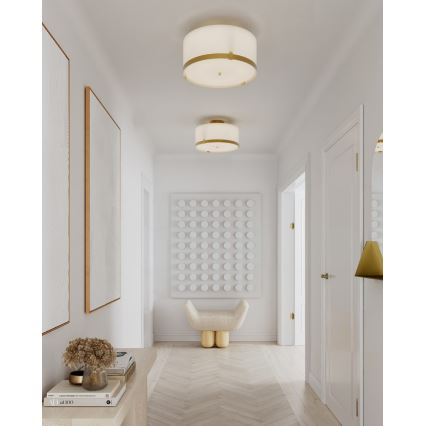 ByRydens - Candeeiro de tecto MARCEL 3xE27/8W/230V Ø 40 cm