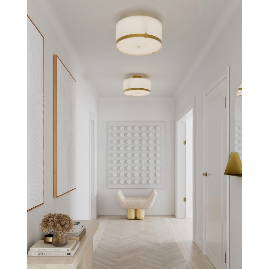 ByRydens - Candeeiro de tecto MARCEL 3xE27/8W/230V Ø 40 cm