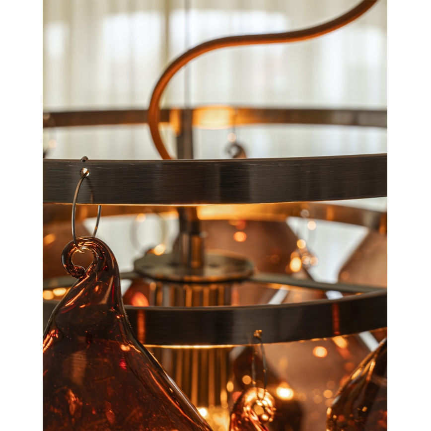 ByRydens - Candeeiro pendente em cabo GEMMA 1xE27/5W/230V