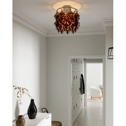 ByRydens - Candeeiro de teto GEMMA 1xE27/5W/230V Ø 45 cm