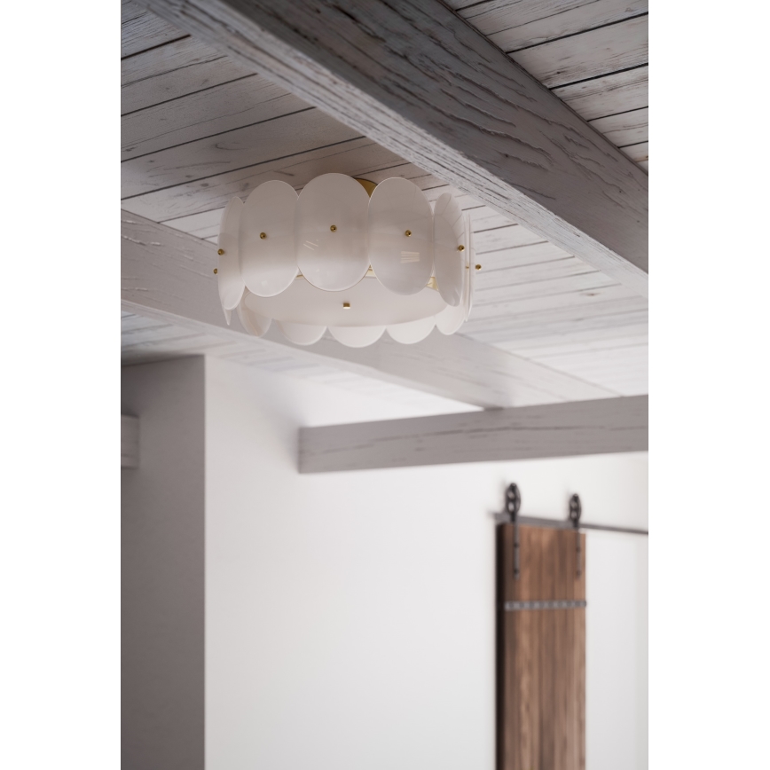 ByRydens - Candeeiro de tecto OMLOTT 3xE27/8W/230V Ø 53 cm