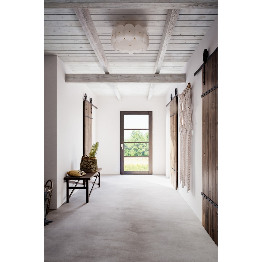 ByRydens - Candeeiro de tecto OMLOTT 3xE27/8W/230V Ø 53 cm