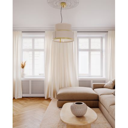 ByRydens - Lustre suspenso com cabo MARCEL 2xE27/8W/230V