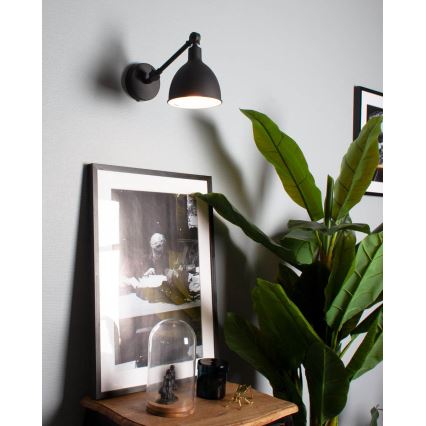 ByRydens - Candeeiro de parede BAZAR MINI 1xE27/5W/230V preto