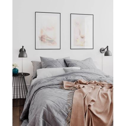 ByRydens - Candeeiro de parede BAZAR MINI 1xE27/5W/230V preto