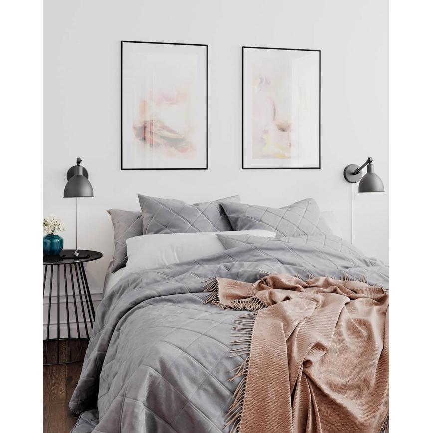 ByRydens - Candeeiro de parede BAZAR MINI 1xE27/5W/230V preto