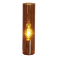 ByRydens - Candeeiro de mesa FLAKE 1xE27/5W/230V castanho/fumado