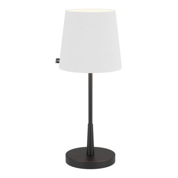 ByRydens - Candeeiro de mesa LUMI 1xE27/8W/230V branco/preto 48,5 cm
