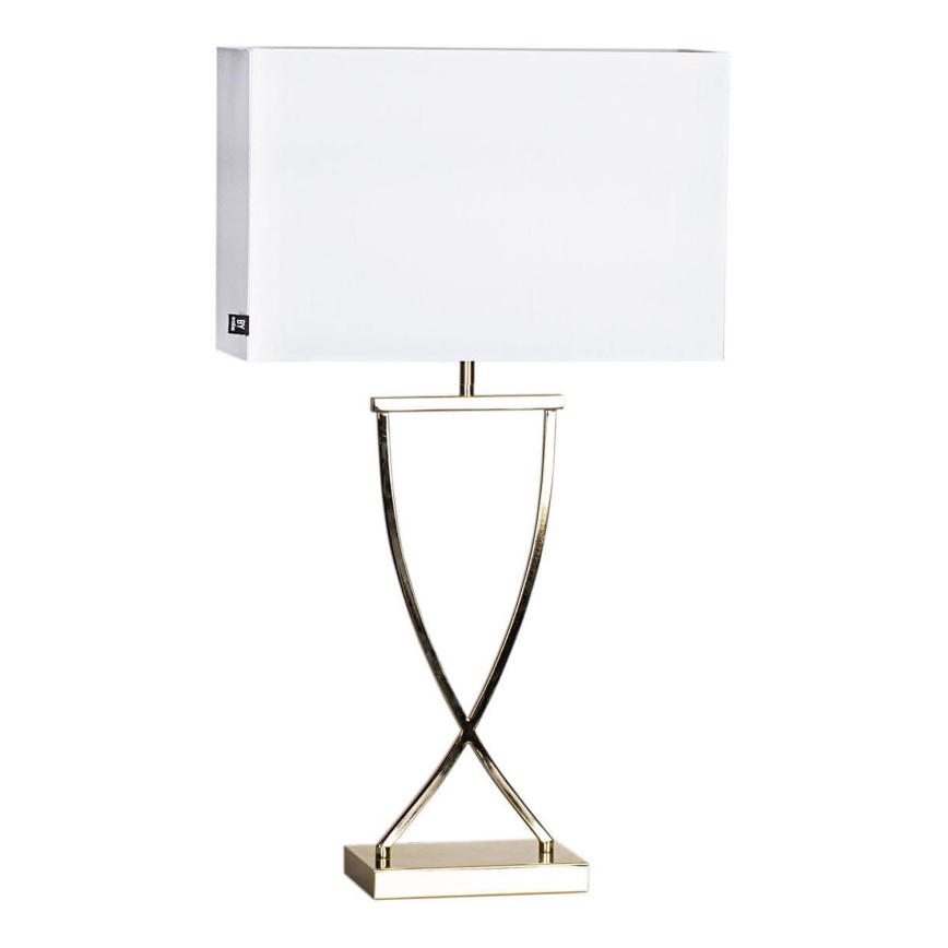 ByRydens - Candeeiro de mesa OMEGA 1xE27/5W/230V branco/latão