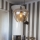 ByRydens - Candeeiro suspenso BELLISSIMO 1xE27/8W/230V fumado/castanho diâmetro 40 cm