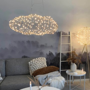 ByRydens - Candeeiro suspenso LED HAYDEN LED/15W/230V dourado